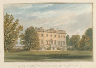 Oxfordshire - Kirtlington Park, 1827 - John Chessell Buckler