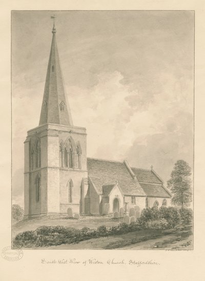 Église de Weston-on-Trent - John Chessell Buckler