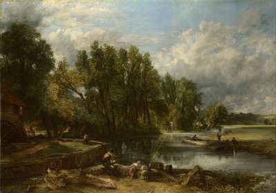 Le Moulin de Stratford - John Constable