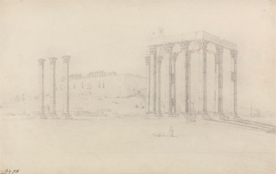 Temple de Jupiter, Athènes - John Foster