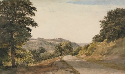 Une route du Yorkshire - John Glover