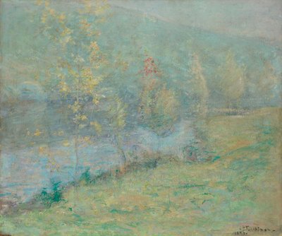 Matin brumeux de mai - John Henry Twachtman