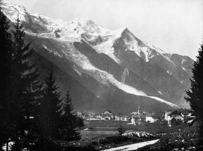 Mont Blanc depuis la Suisse - John L. Stoddard