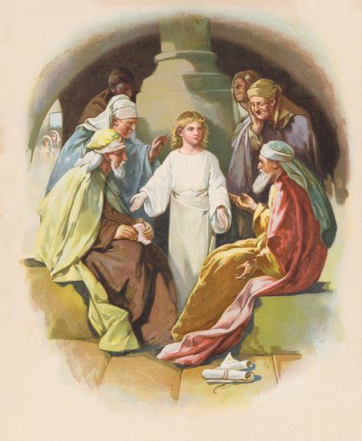 Christ dans le Temple - John Lawson