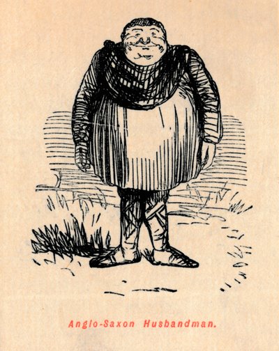 Agriculteur anglo-saxon, vers 1860 - John Leech