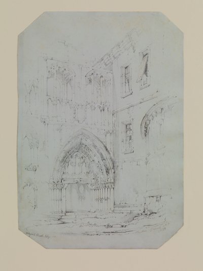 Chapelle de Holyrood - John Ruskin