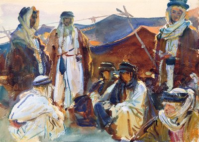 Campement bédouin, 1905-06 - John Singer Sargent