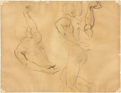 Études de nus masculins (verso) - John Singer Sargent