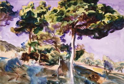 Arbres - John Singer Sargent