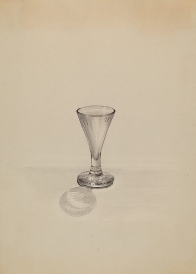 Verre de liqueur, vers 1936 - John Tarantino