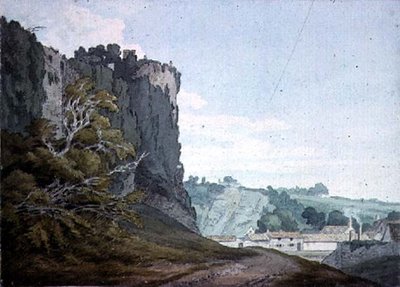 Partie du château de Chepstow, Monmouthshire - John White Abbott