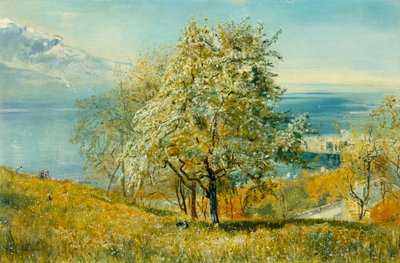 Un lac alpin - John William Inchbold