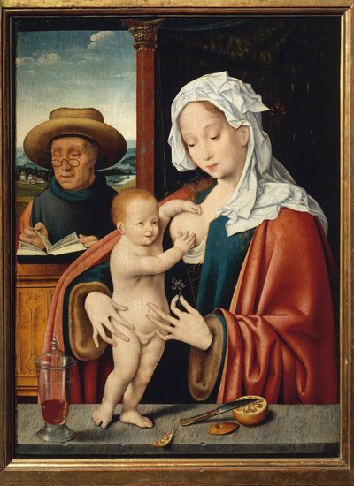 La Sainte Famille - Joos van Cleve