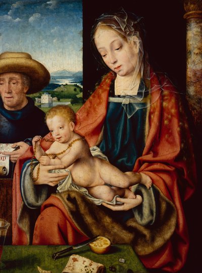 La Sainte Famille - Joos van Cleve