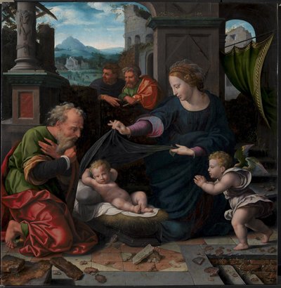 La Sainte Famille - Joos van Cleve