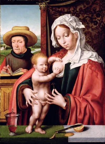 La Sainte Famille, c.1520 - Joos van Cleve