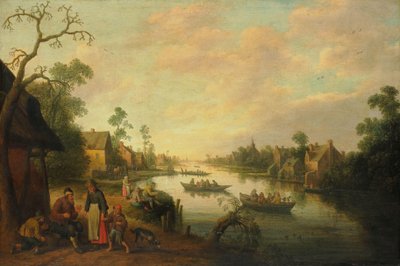 Vue de la rivière - Joost Cornelisz Droochsloot