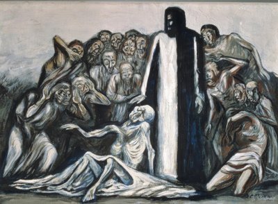 La résurrection de Lazare - José Clemente Orozco