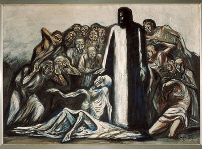 La résurrection de Lazare - José Clemente Orozco