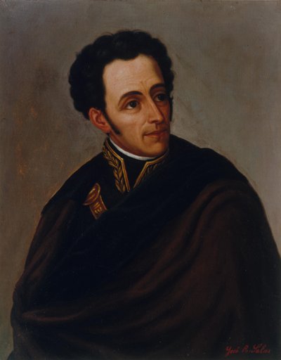 Portrait de Simón Bolívar, 1890 - José R. Salas