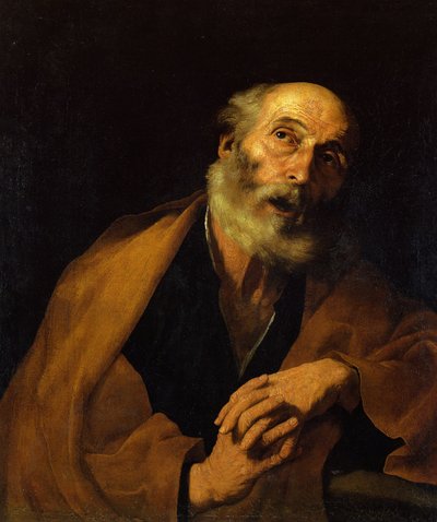 Repentir de Saint Pierre, 1630 - Jose de Ribera