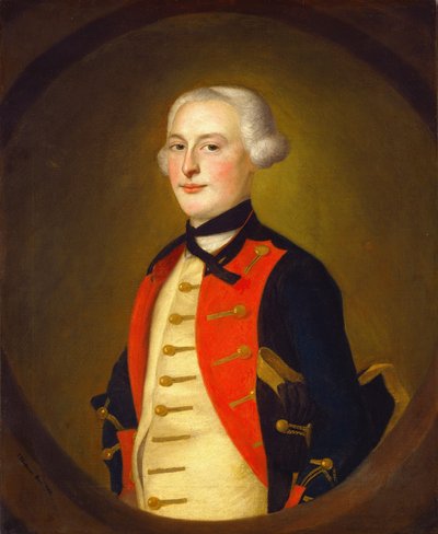 Un officier militaire, 1756 - Joseph Blackburn