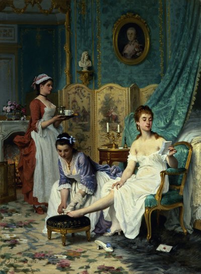 La réception, 1892 - Joseph Caraud