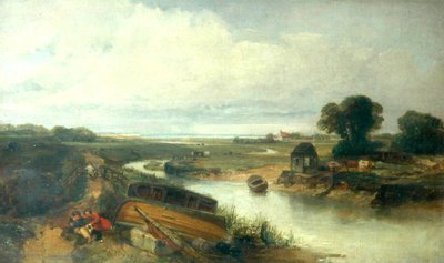 Une rivière de marée, 1849 - Joseph Clayton Bentley