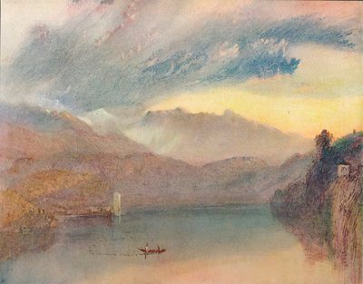 Un lac suisse, 1909 - Joseph Mallord William Turner