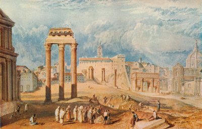 Forum Romanum, 1818 - Joseph Mallord William Turner