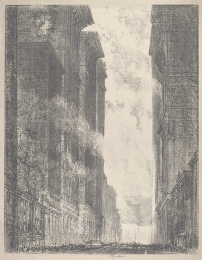 Quatrième Avenue, 1910 - Joseph Pennell