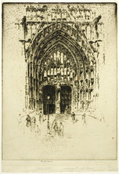 Porte sud, Beauvais - Joseph Pennell