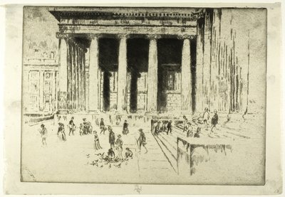 Les marches, British Museum - Joseph Pennell