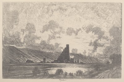 Châteaux de travail, Wilkesbarre - Joseph Pennell