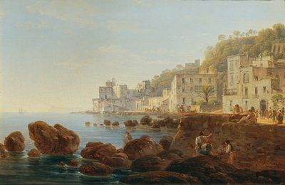 À la Mergellina près de Naples - Joseph Rebell