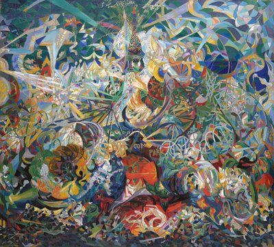 Bataille de lumières, Coney Island, Mardi Gras - Joseph Stella