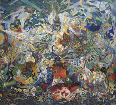 Bataille des lumières, Coney Island, Mardi Gras - Joseph Stella