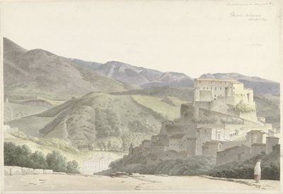 Paysage italien près de Subiaco - Josephus Augustus Knip