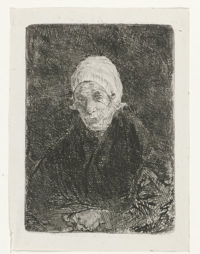 Vieille femme de Katwijk - Jozef Israëls