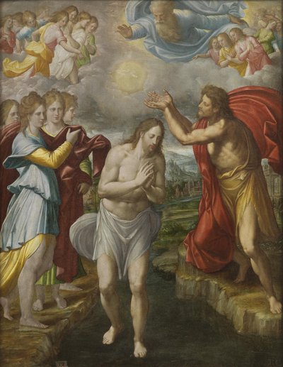 Le Baptême du Christ - Juan Fernandez de Navarrete