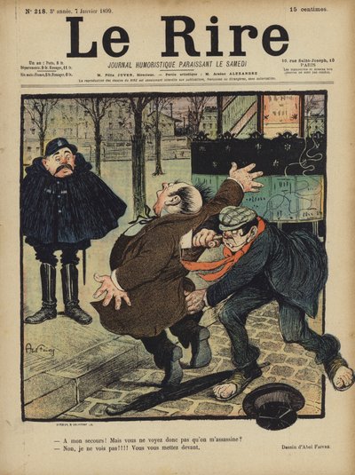 Illustration pour Le Rire - Jules Abel Faivre