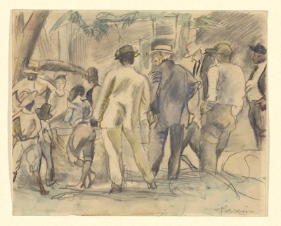 Foule, Charleston - Jules Pascin