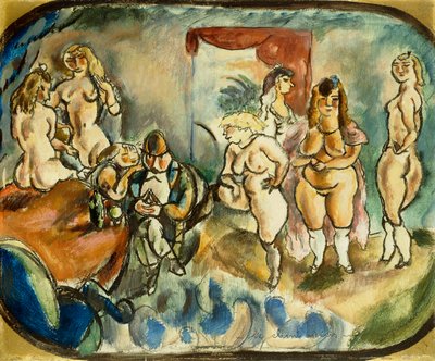 Le client hésitant - Jules Pascin