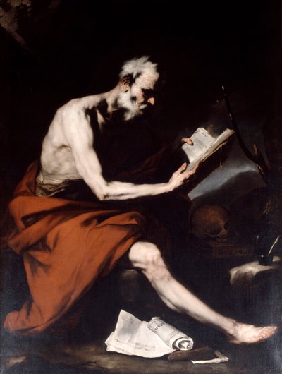 Saint Jérôme, XVIIe siècle - Jusepe de Ribera