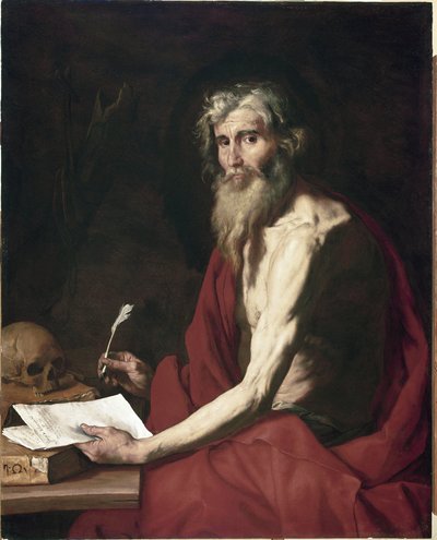 Saint Jérôme, peinture de Jusepe - Jusepe de Ribera