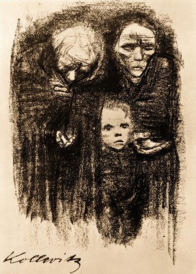 Mendiante - Käthe Kollwitz