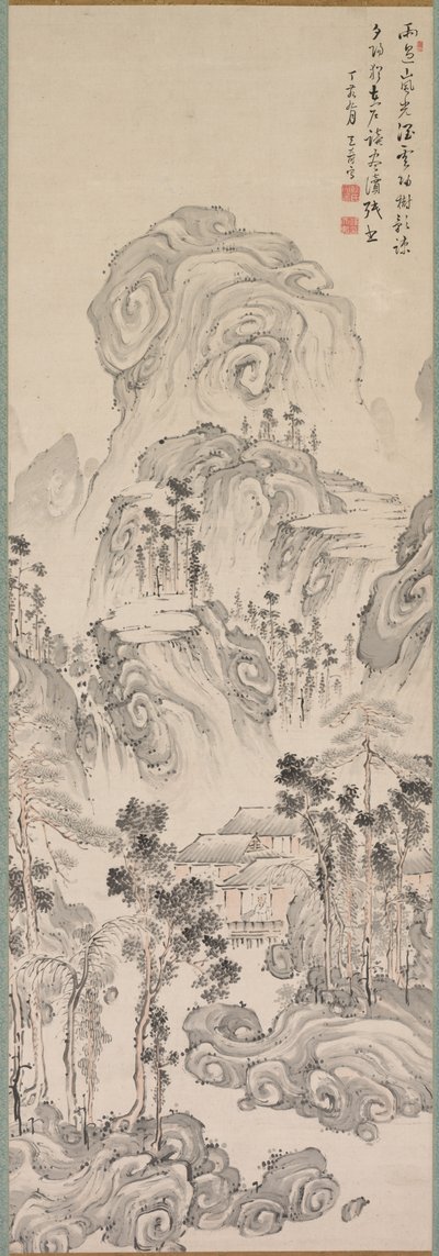 Paysage, 1767 - Kan Tenju