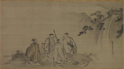 Sages chinois, 17e siècle - Kanō Tan’yū