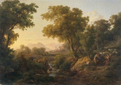 Paysage classique italien - Karoly I Marko