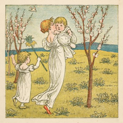 Marcher parmi les fleurs - Kate (after) Greenaway